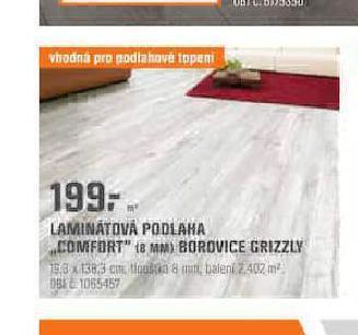 OBI Laminátová podlaha nabídka
