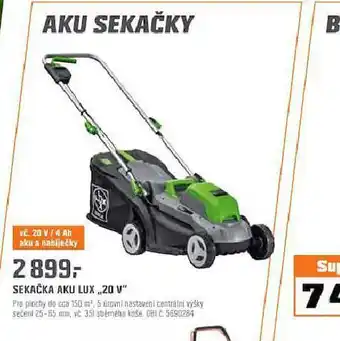 OBI Sekačka aku lux nabídka