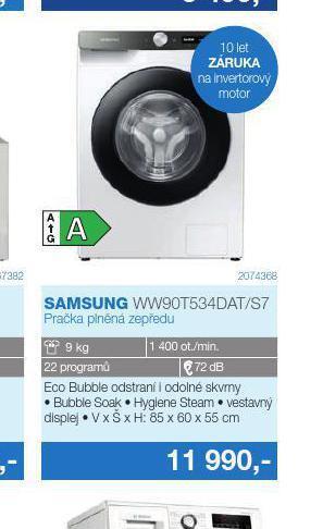 Electro World Pračka samsung nabídka