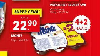 Lidl Zott monte nabídka