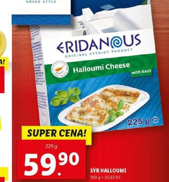 Lidl Sýr halloumi nabídka