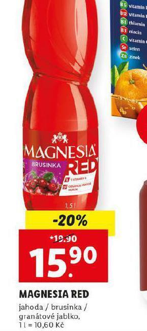 Lidl Magnesia red nabídka