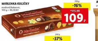 Lidl Marelnka kuličky nabídka
