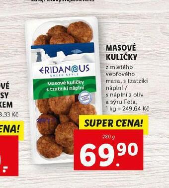 Lidl Masové kuličky nabídka