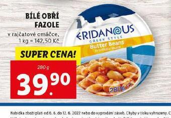 Lidl Bílé obří fazole nabídka