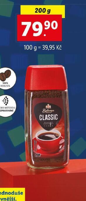Lidl Káva classic nabídka