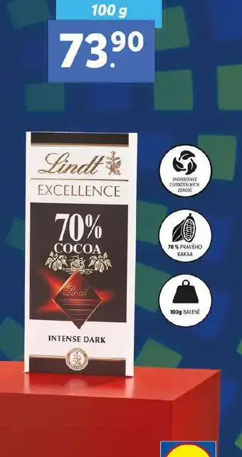 Lidl Lindt excellence nabídka