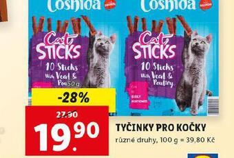 Lidl Coshida tyčinky pro kočky nabídka