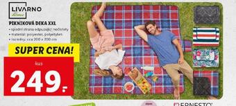 Lidl Pikniková deka xxl nabídka