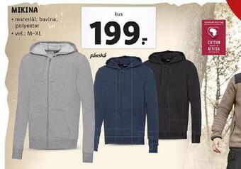 Lidl Pánská mikina nabídka