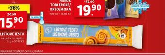 Lidl Listové těsto nabídka