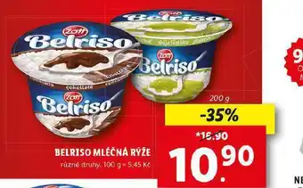 Lidl Belriso mléčná rýže nabídka