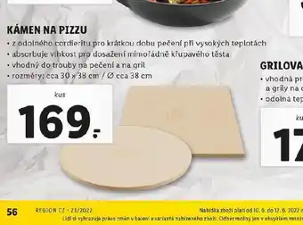 Lidl Kámen na pizzu nabídka