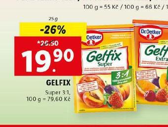Lidl Dr. oetker gelfix super 3:1 nabídka