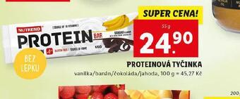 Lidl Proteinová tyčinka nabídka