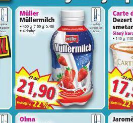 Norma Müller müllermilch nabídka
