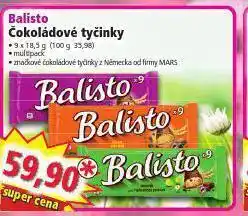 Norma Balisto čokoládové tyčinky nabídka