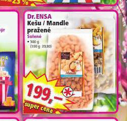 Norma Dr. ensa kešu / mandle pražené nabídka
