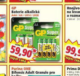 Norma Gp baterie alkalická nabídka