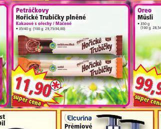 Hořické trubičky plněné