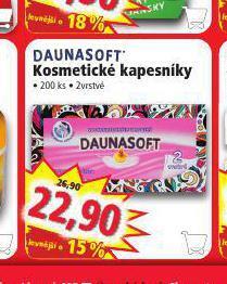 Norma Daunasoft kosmetické kapesníky nabídka