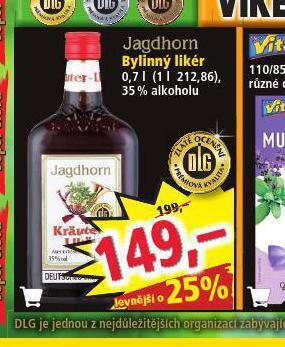 Norma Jagdhorn bylinný likér nabídka
