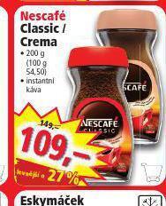 Norma Nescafé classic / crema nabídka