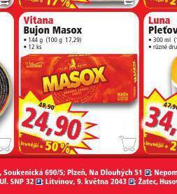 Norma Vitana bujon masox nabídka