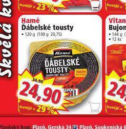 Norma Hamé ďábelské tousty nabídka