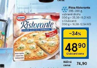 Tesco Pizza ristorante nabídka