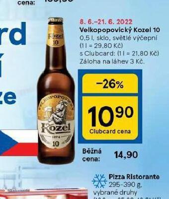 Tesco Pivo velkopopovický kozel 10 nabídka
