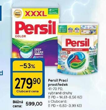 Tesco Persil prací prostředek nabídka
