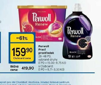 Tesco Perwoll prací prostředek nabídka