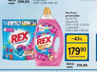 Tesco Rex prací prostředek nabídka