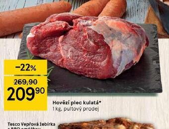 Tesco Hovězí plec kulatá nabídka