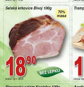 Lidl Selská krkovice nabídka