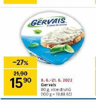 Tesco Gervais nabídka