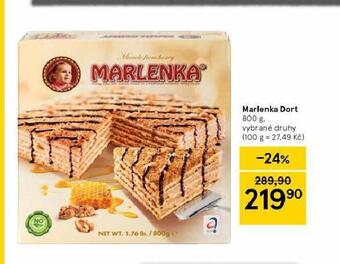 Tesco Marlenka dort nabídka