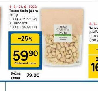 Tesco Tesco kešu jádra nabídka