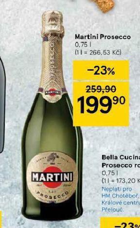 Martini prosecco