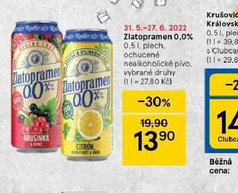 Zlatopramen 0,0% radler