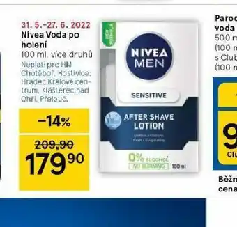 Nivea voda po holení