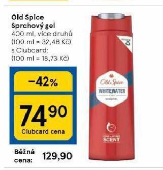 Tesco Old spice sprchový gel nabídka