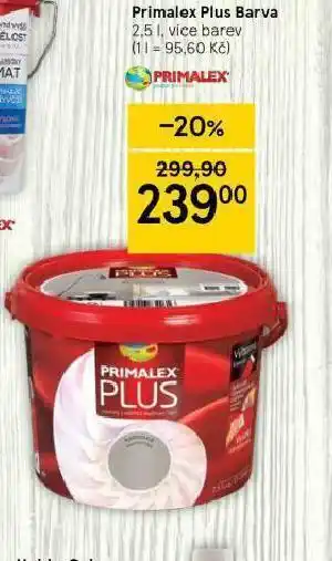 Tesco Primalex plus barva nabídka