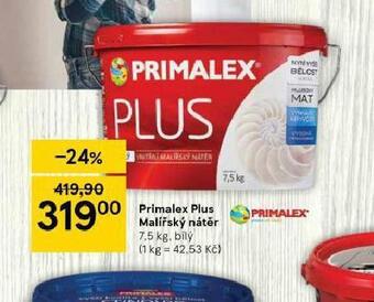 Tesco Primalex plus malířský nátěr nabídka