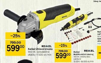 Tesco Reikel úhlová bruska nabídka
