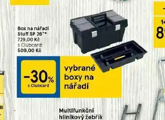 Tesco Box na nářadí nabídka