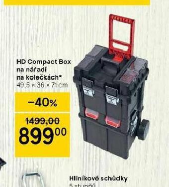 Tesco Hd compact box na nářadí na kolečkách nabídka
