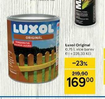 Tesco Luxol original nabídka