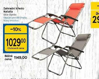 Tesco Zahradní křeslo nabídka